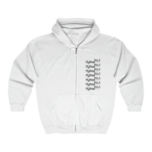 Method N0.1 Unisex Heavy Blend™ Full Zip Hooded Sweatshirt